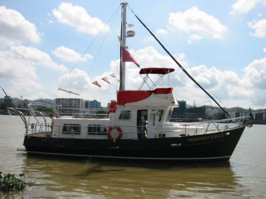 coot with Al's flybridge.jpg