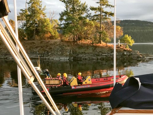 mv Archimedes RCM SAR boat Wallace Island.jpg