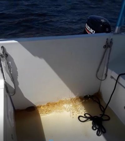 Wind-blown water flooding into cockpit.JPG