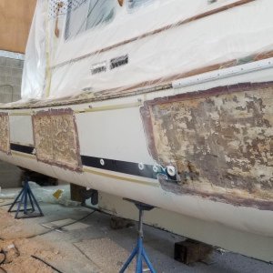 How to dry out a hull