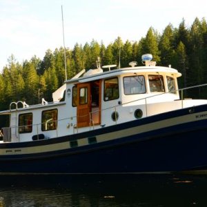 Blue Sky in Von Donop Inlet