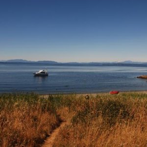 Northwest Bay on Mitlenatch Island