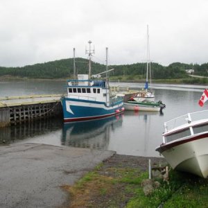 Boat at Virgin Arm