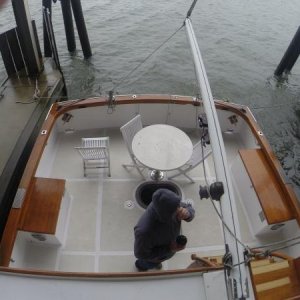 Aft deck