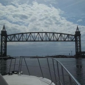 CAPE COD CANAL    Train Bridge