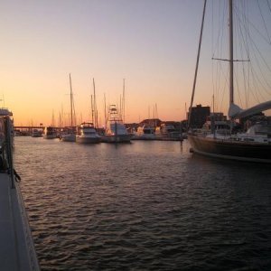 EVENING IN CHARLESTON, SOUTH CAROLINA