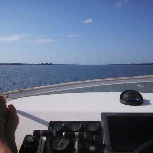 ANOTHER DAY AT THE OFFICE    SOMEWHERE ON THE INDIAN RIVER FLORIDA