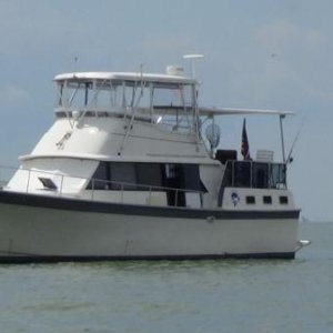 At anchor Redfish Shoals 3