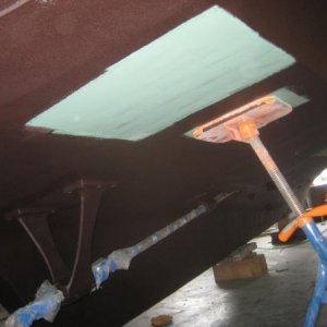 Getting antifouling.