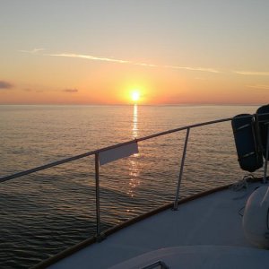 MM Sunset N Anclote Sandbar Jan2017