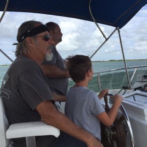 Three generations, or why I have the boat.