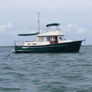 Tortuga at anchor 2