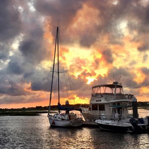 Slow Dance fiery sunset to Tolers