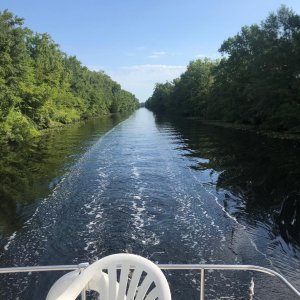 Dismal Swamp Canal (On Autopilot!)