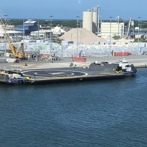 “Of Course I Still Love You”
Falcon 9 booster recovery drone ship.