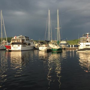 After a Rainstorm   Parry Sound, Georgian Bay, Ontario