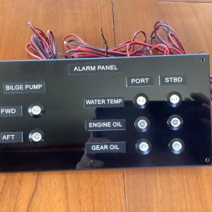 Bridge alarm panel