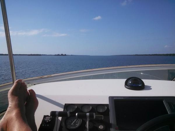 ANOTHER DAY AT THE OFFICE    SOMEWHERE ON THE INDIAN RIVER FLORIDA