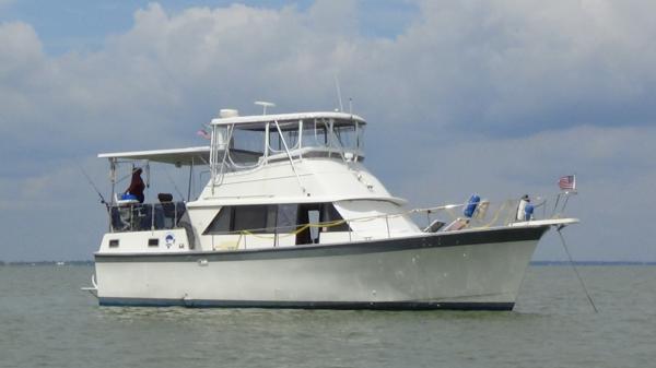 At anchor Redfish Shoals 6