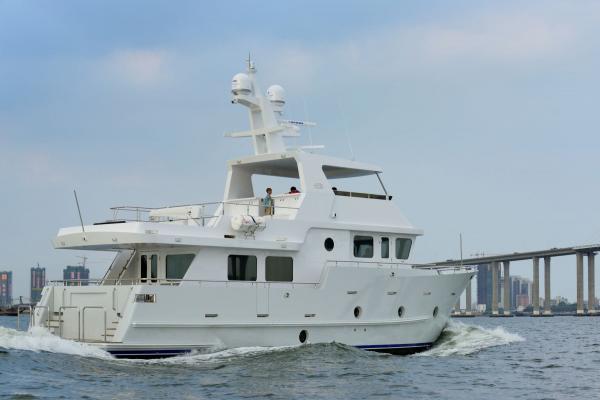 Bering 65   launch   seatrial   May 2015 (8)