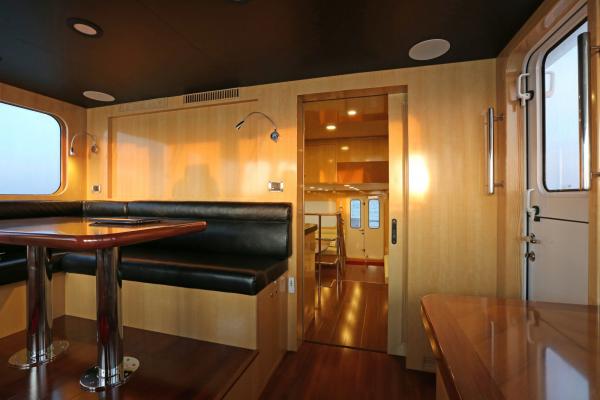 Bering 65   Serge   Steel expedition yacht - Pilothouse