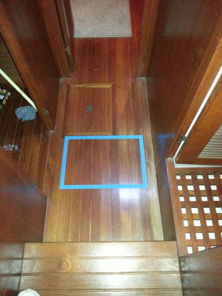 Position of new hatch