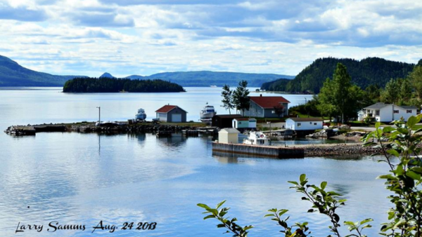 Post card perfect. Our house in the centre of the picture.