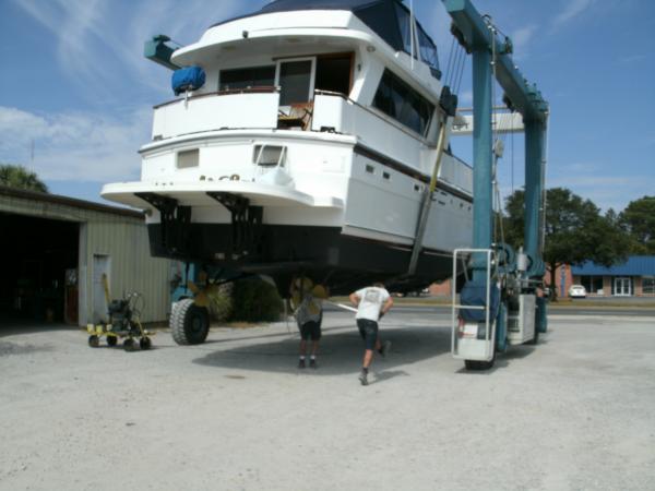 Props being installed