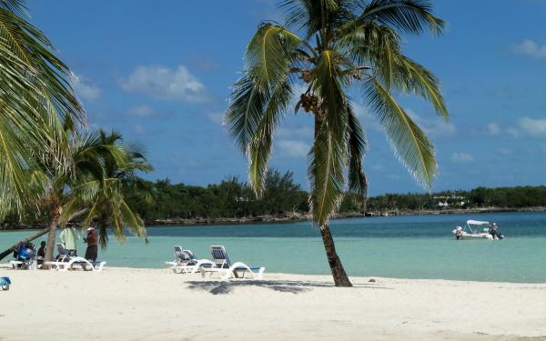 The beach at GTC.