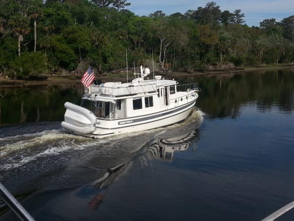 Underway on the Waccamaw River