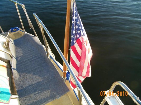 TO - U.S. Flag on Transom 100_0440.jpg
