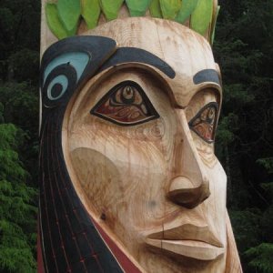 Sitka totem