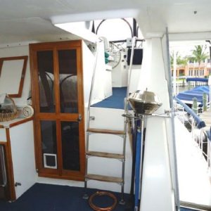 Aft deck looking fwd