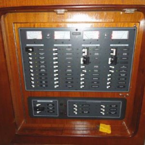 Modern electrical panel