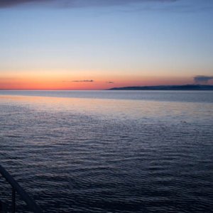 Sunset Strait of San Juan de Fuca