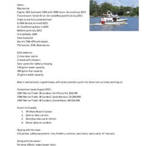 Boat list.