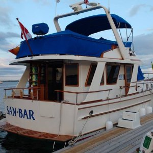 San Bar at Beausoleil Island August 16