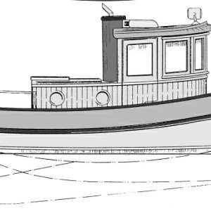 Glen.L Alloy Tug design.