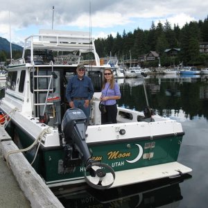 New Moon at Auke Bay