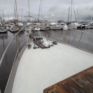 KK42   foredeck & windless