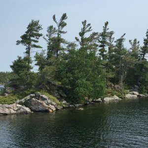 Wind is often from the north on the Georgian Bay.