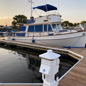 New dock after tornado destroyed the previous dock