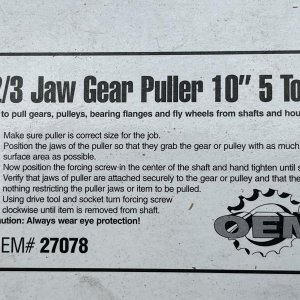 2 or 3 Jaw Pulley & Gear Puller NIB 2