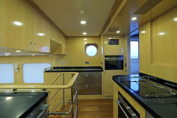 Bering 65   Serge   Steel expedition yacht - Galley
