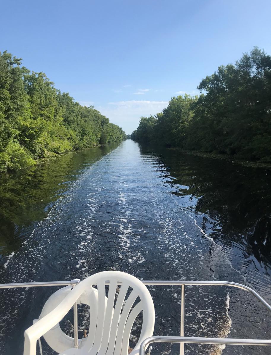 Dismal Swamp Canal (On Autopilot!)