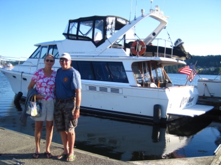 Our water home boat